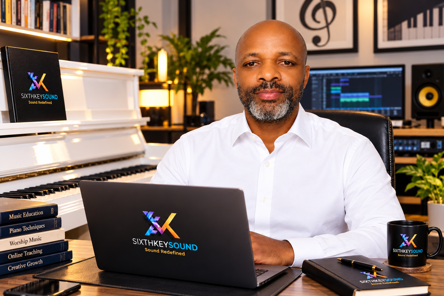 Chukwuemeka Maduako, founder and lead instructor at SixthKey Sound